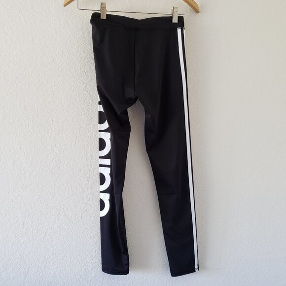 NWT - Adidas Logo 3 Stripe Girls Leggings - Size L (14) - Picture 3 of 6